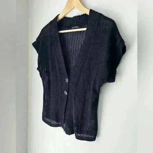 Vintage Notations Womens Knit Button Up Garden Girl Cardigan Cottagecore Small - Picture 2 of 9